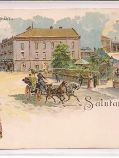 Carte postala necirculata din perioada anului 1900 Galati