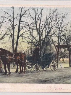 Carte postala necirculata din perioada interbelica Bucuresti