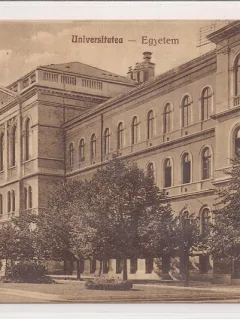 Carte postala necirculata din perioada interbelica Cluj