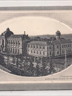 Carte postala necirculata din perioada interbelica Iasi