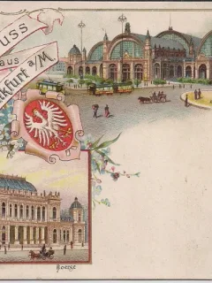 Carte postala necirculata din perioada interbelica