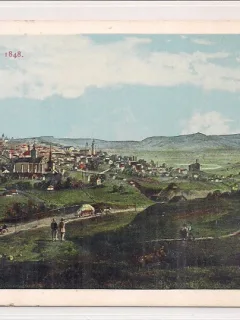 Carte postala necirculata din perioada interbelica