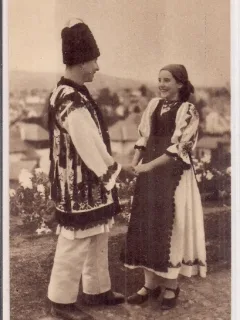 Carte postala necirculata din perioada interbelica