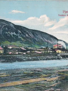 Carte postala necirculata din perioada interbelica Piatra Neamt