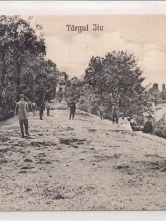 Carte postala necirculata din perioada interbelica Targu Jiu