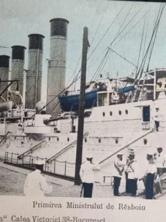 Carte postala necirculata, Primirea Ministrului de Resboiu la Port-Arthur