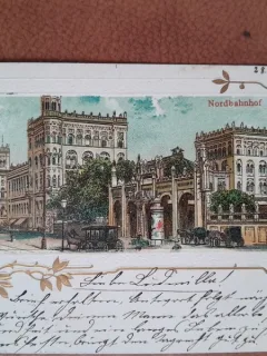 Carte postala Nordbahnhof, 1902