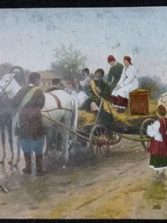 Carte Postala, Nuntă rusească mică, 1912