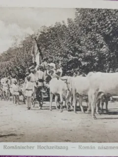 Carte Postala, Nunta romanesaca, 1917