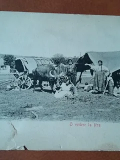 Carte postala, o vedere la tara, inceput de secol XX