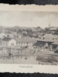 Carte postala, Ocna Sibiului, 1922