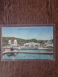 Carte Postala - Ocna Sibiului. Hotelurile Statului si Lacurile Horia si Crisan