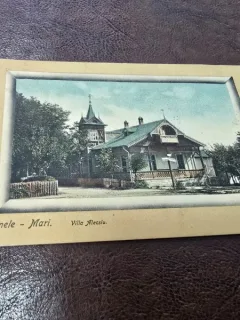 Carte Postala Ocnele Mari Vila Alecsiu, 1911