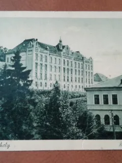 Carte postala, Odorheiul Secuiesc, Gimnaziu, 1941