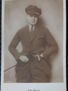 Carte Postala, Olaf Storm, actor german de film, 1894-1931