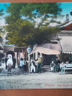 Carte postala, Orsova Ada-Kaleh, inceput de secol XX