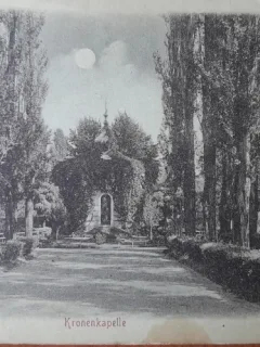 Carte postala, Orsova, Capela Coroanei, inceput de secol XX