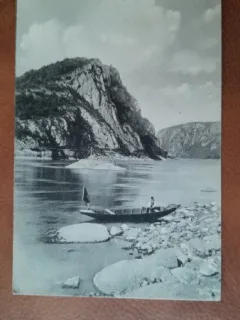 Carte postala, Orsova Cazane, 1917