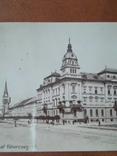 Carte postala, Palatul Kohn Jószef din Arad, inceput de secol XX