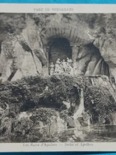 Carte Postala, Parc de Versailles, Les Bains dApollon, perioada interbelica