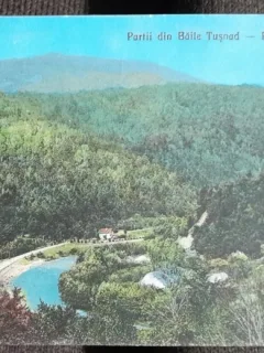 Carte postala, Partii din Baile Tusnad, 1924