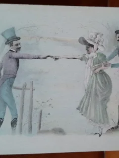 Carte postala, perioada interbelica