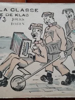 Carte postala, perioada interbelica