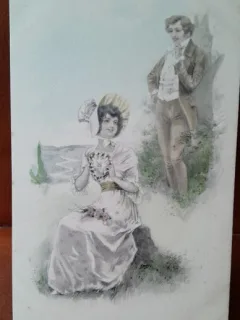 Carte postala, perioada interbelica