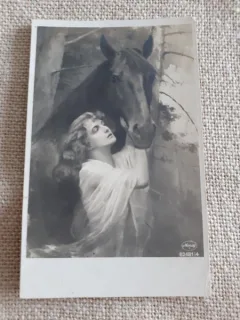 CARTE POSTALA, PERIOADA INTERBELICA, REALIZATA LA ATELIER FOTO AMAG, CIRCULATA