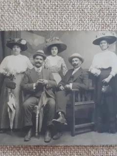 CARTE POSTALA, PERIOADA INTERBELICA, REALIZATA LA INSTITUTUL ARTISTIC DE FOTOGRAFII FOTO LUX, NECIRCULATA