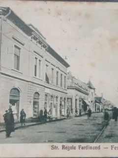 Carte postala, Petrosani, Str. Regele Ferdinand, 1926
