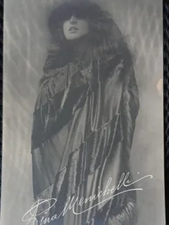 Carte postala, Pina Menichelli, actrita italianca, 1890-1984