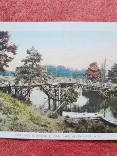 Carte postala, Pod Rustic Deal Lake, Alleenhurst., 1903