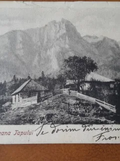 Carte postala, Poiana Tapului, 1904