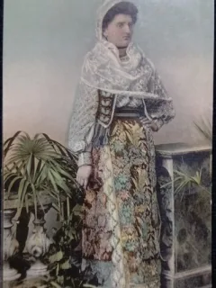 Carte Postala, Port popular din Roamania, 1912