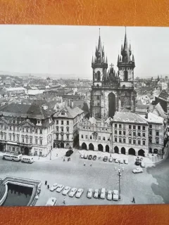 Carte postala, Praga 1964, circulata
