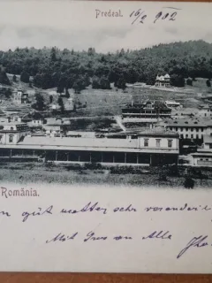 Carte postala, Predeal, 1902