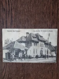 Carte Postala - Predeal. Cazarma Batalionului IV Vanatori de Munte