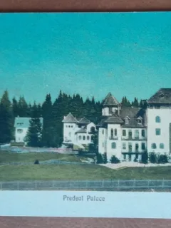 Carte postala, Predeal Palace, 1923