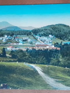 Carte postala, Predeal vedere generala, 1912