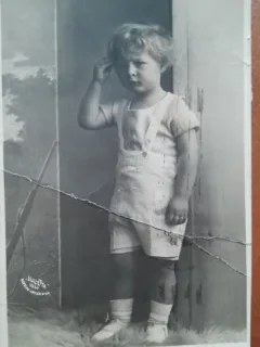 Carte postala, Principele Mihai copil
