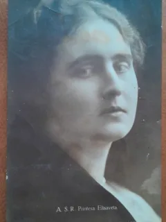 Carte postala, Printesa Elisabeta