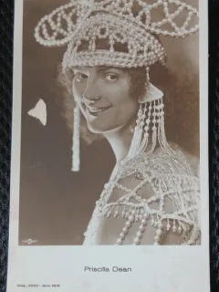 Carte Postala, Priscilla Dean, actrita americana de film mut si de teatru, 1896-1987