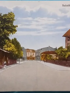 Carte postala, Pucioasa, 1925