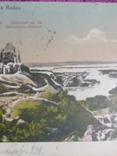 Carte Postala, Radna, judetul Arad, 1925
