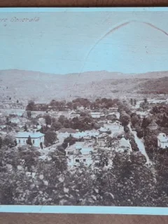 Carte postala, Ramnicu Valcea vedere generala, 1946