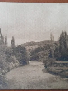 Carte postala, Raul Bistrita, perioada interbelica