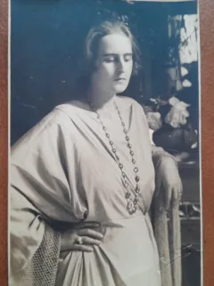Carte postala, Regina Elisabeta a Greciei, inceput de secol XX