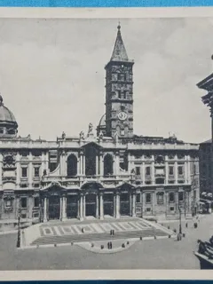 Carte Postala, Roma, Basilica of St. Maria Maggiore, perioada interbelica