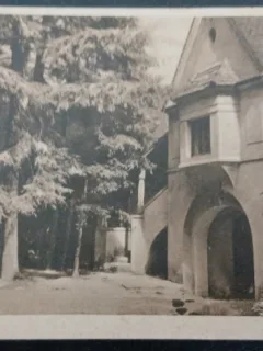 Carte postala Romania Cisnadie, muzeul, inceput de secol XX